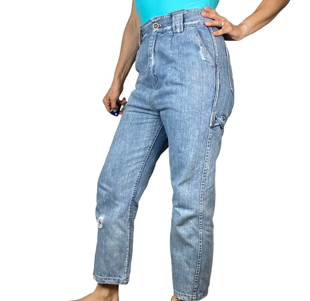 Sea New York Wide Leg Baggy Carpenter 90s Y2K Jeans Size 2